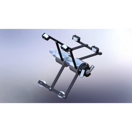 دستگاه اسپین بلاست تمیزکاری داخل لوله | Spin Blasting Machine